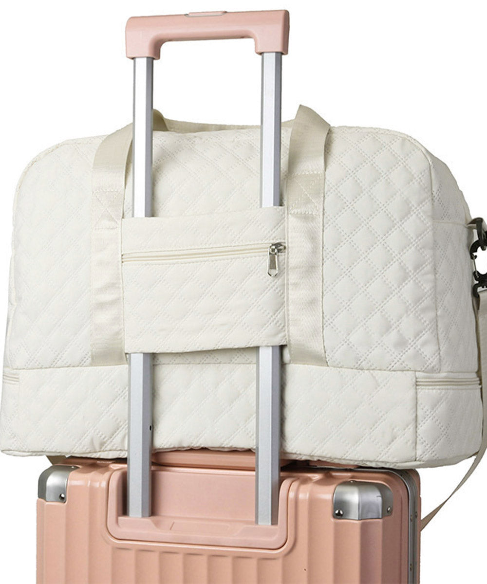 Stylish Quilted Getaway Bag