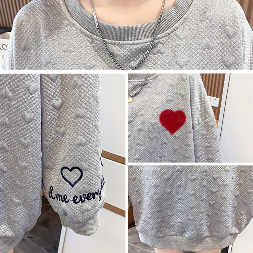 Jetsetter Oversized Love Pullover