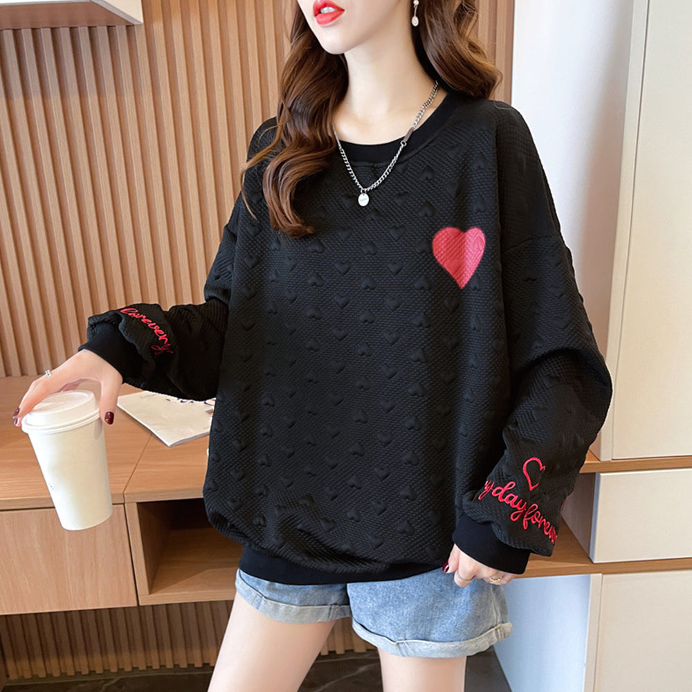 Jetsetter Oversized Love Pullover