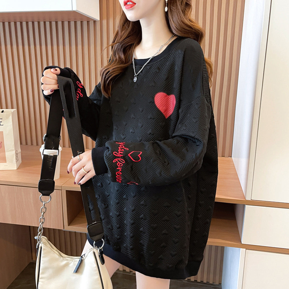 Jetsetter Oversized Love Pullover