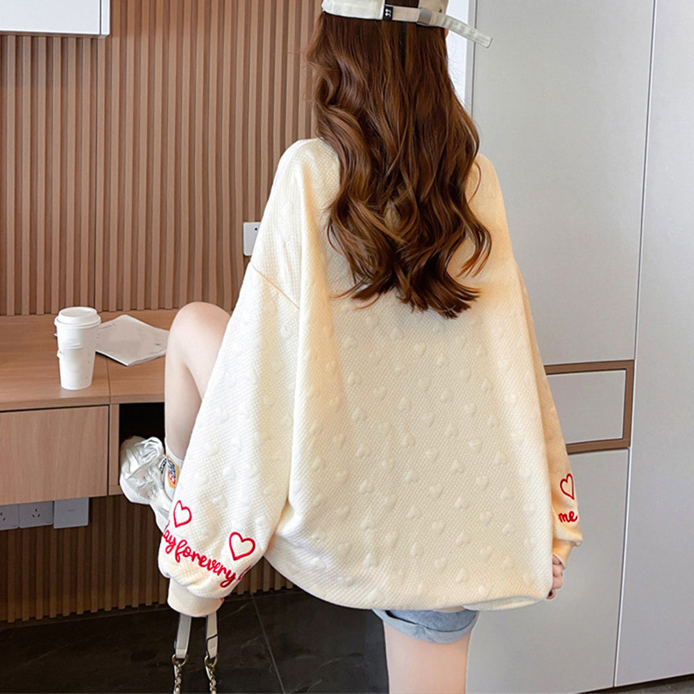 Jetsetter Oversized Love Pullover