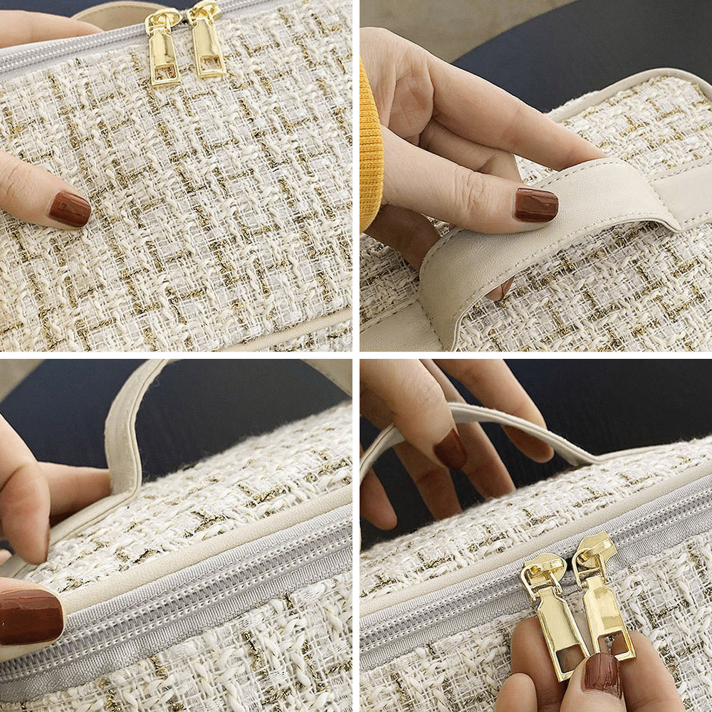 Tweed Travel Vanity Organizer