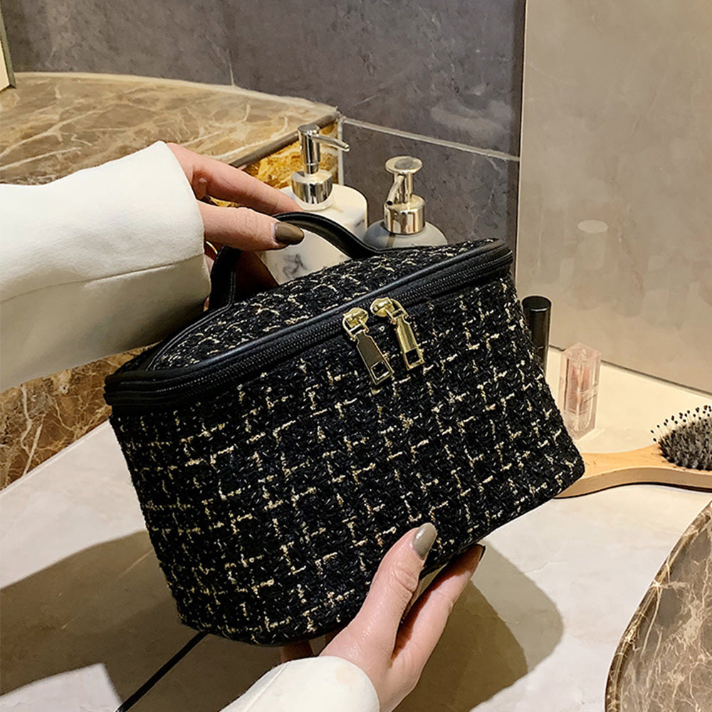 Tweed Travel Vanity Organizer