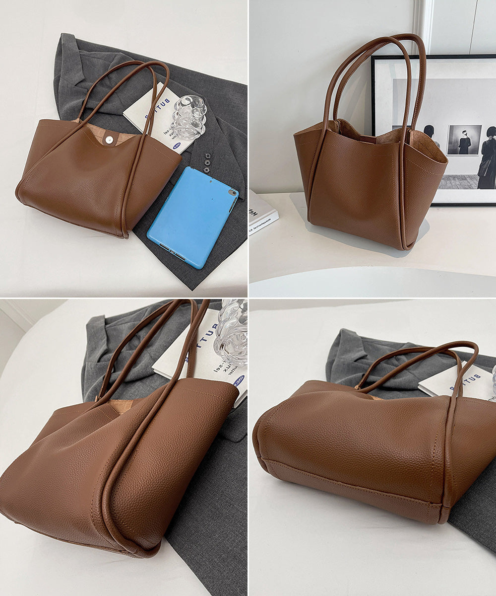 Minimalist Tote with Pouch Organizer