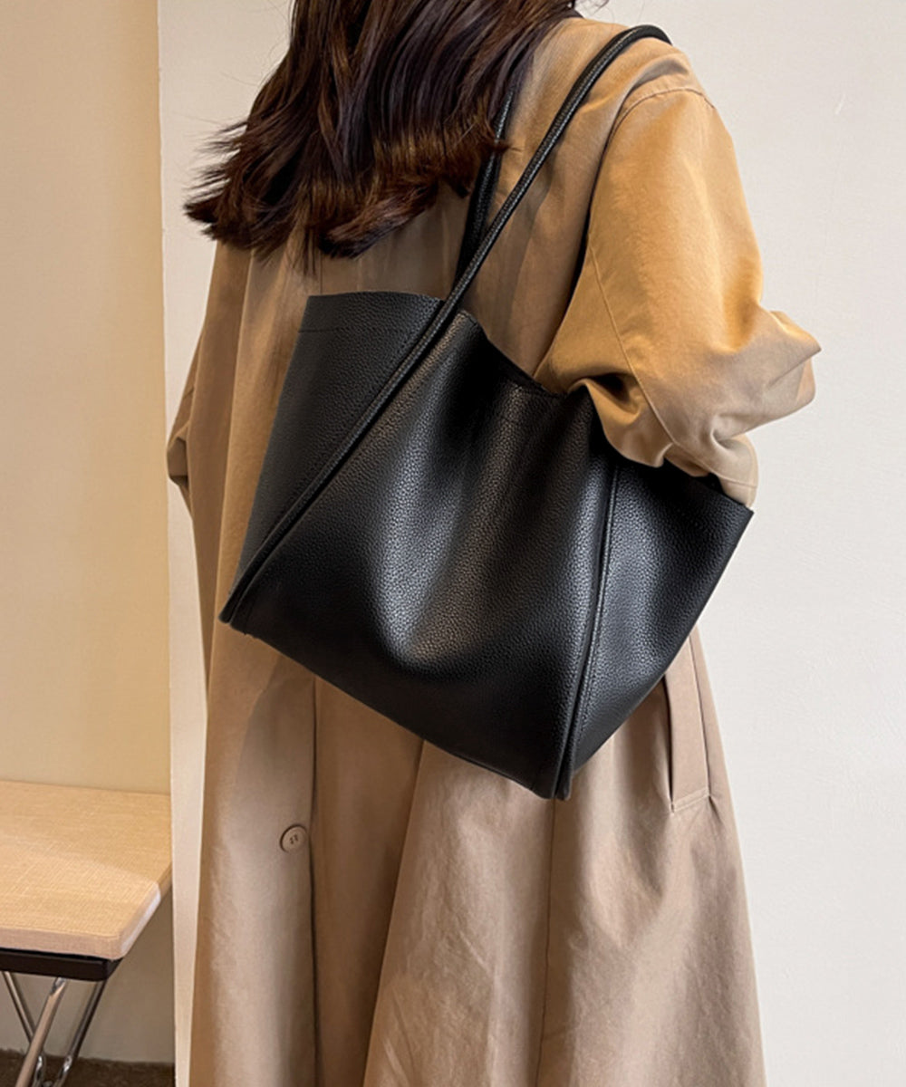 Minimalist Tote with Pouch Organizer