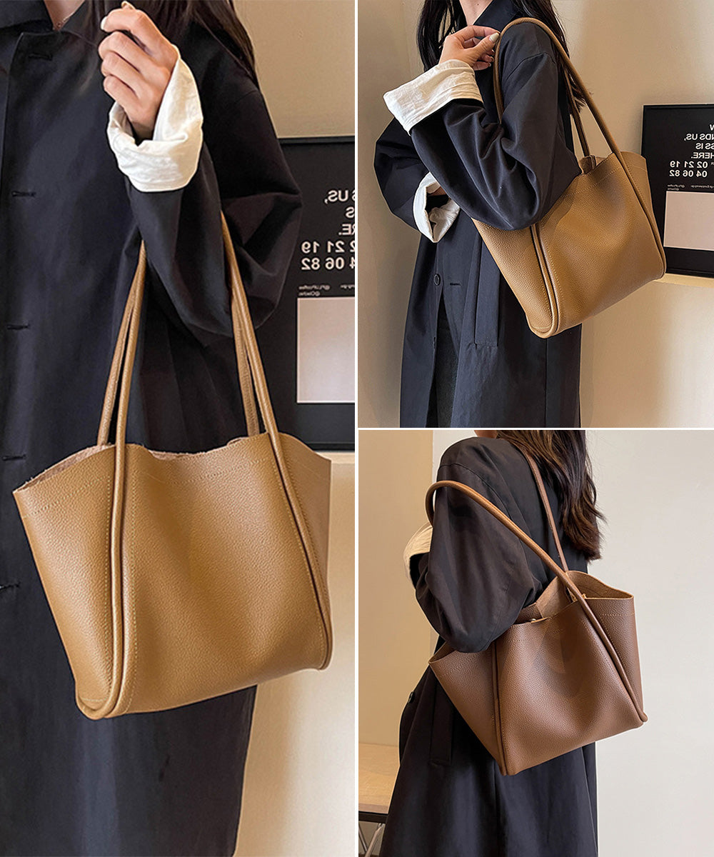 Minimalist Tote with Pouch Organizer