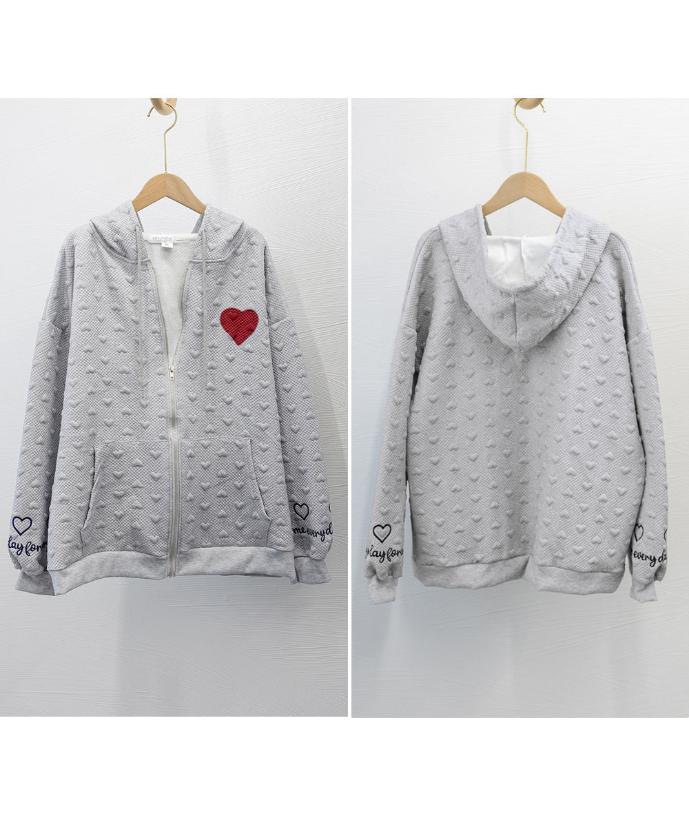 Jetsetter Oversized Love Hoodie