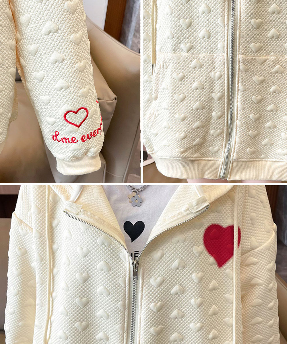 Jetsetter Oversized Love Hoodie