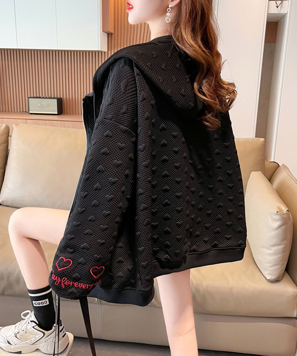 Jetsetter Oversized Love Hoodie
