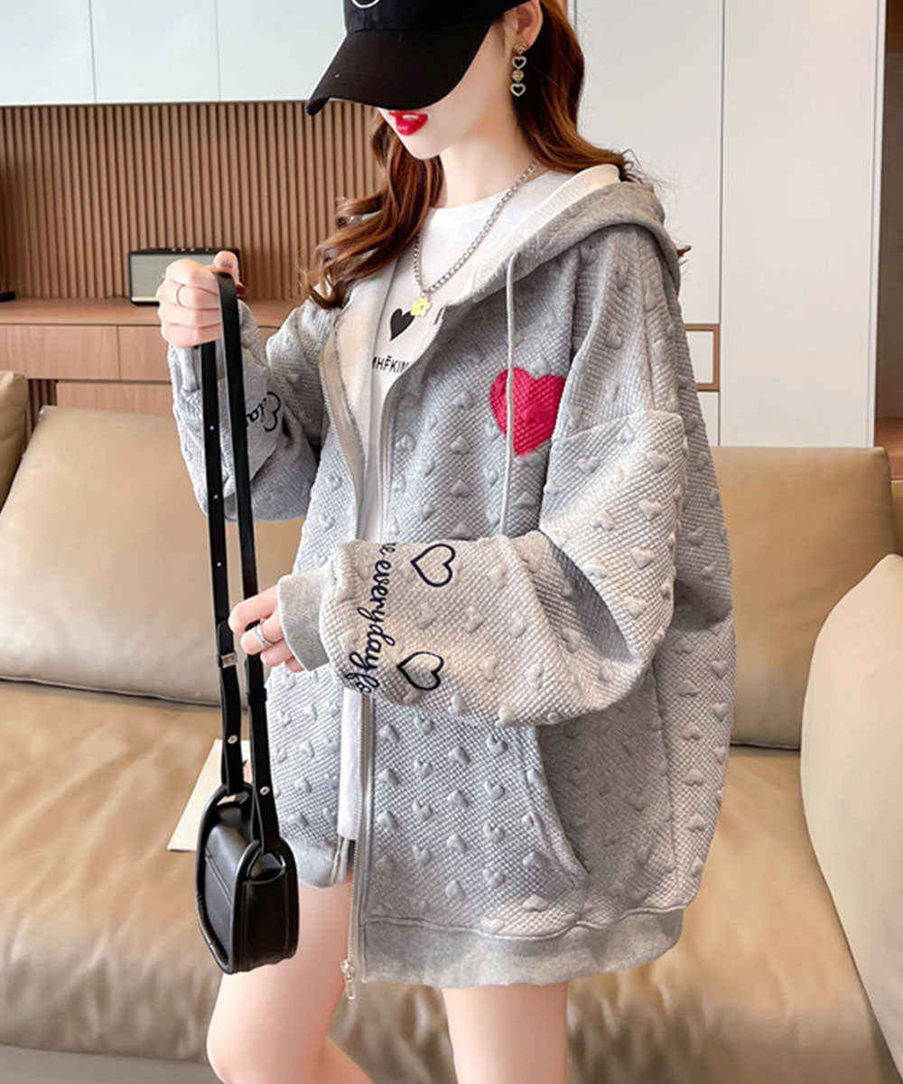 Jetsetter Oversized Love Hoodie