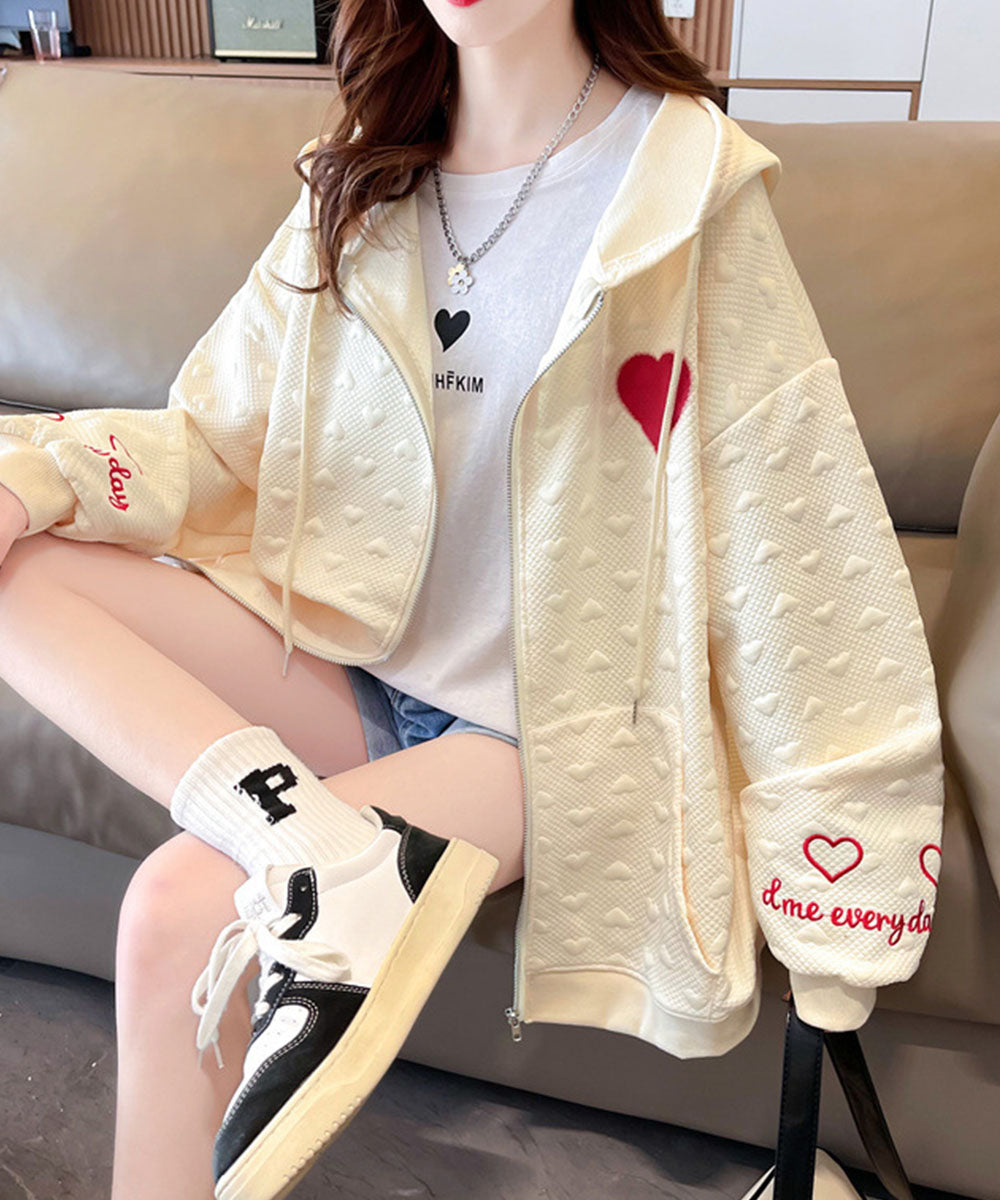 Jetsetter Oversized Love Hoodie