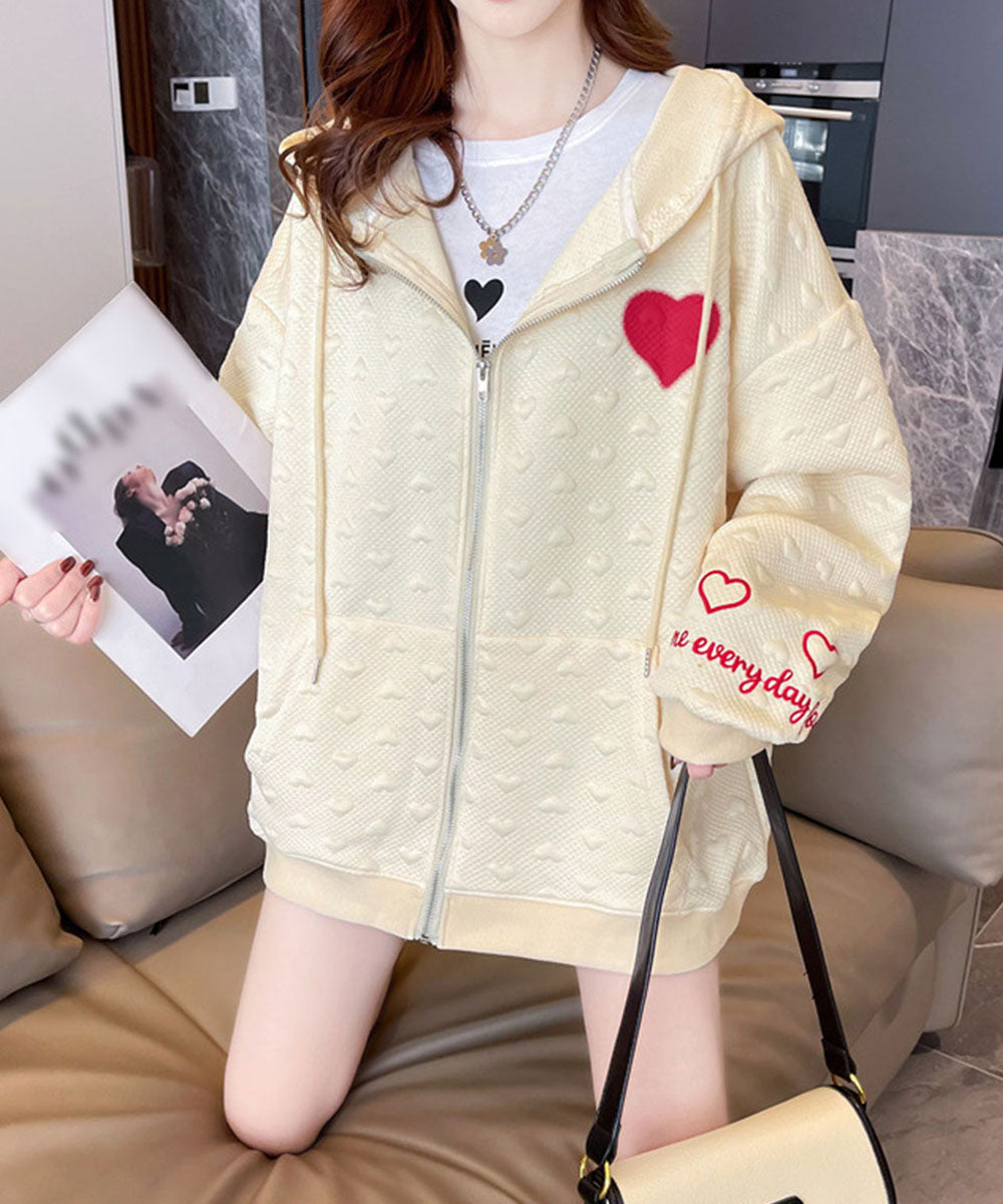 Jetsetter Oversized Love Hoodie