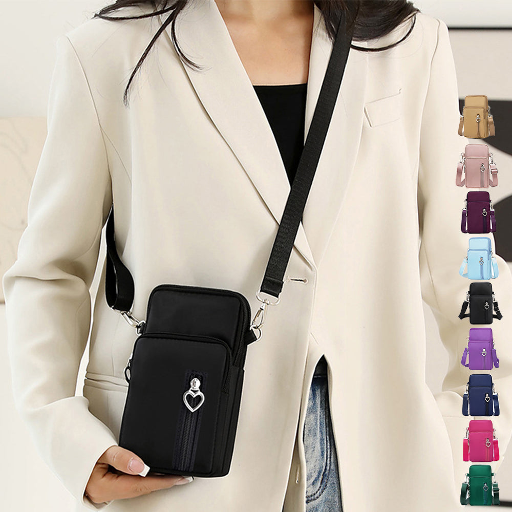 Petite Heart Smartphone Wallet Bag