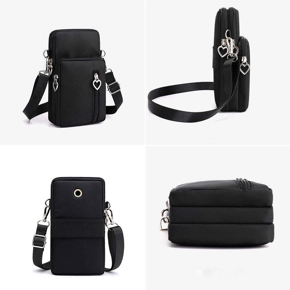 Petite Heart Smartphone Wallet Bag