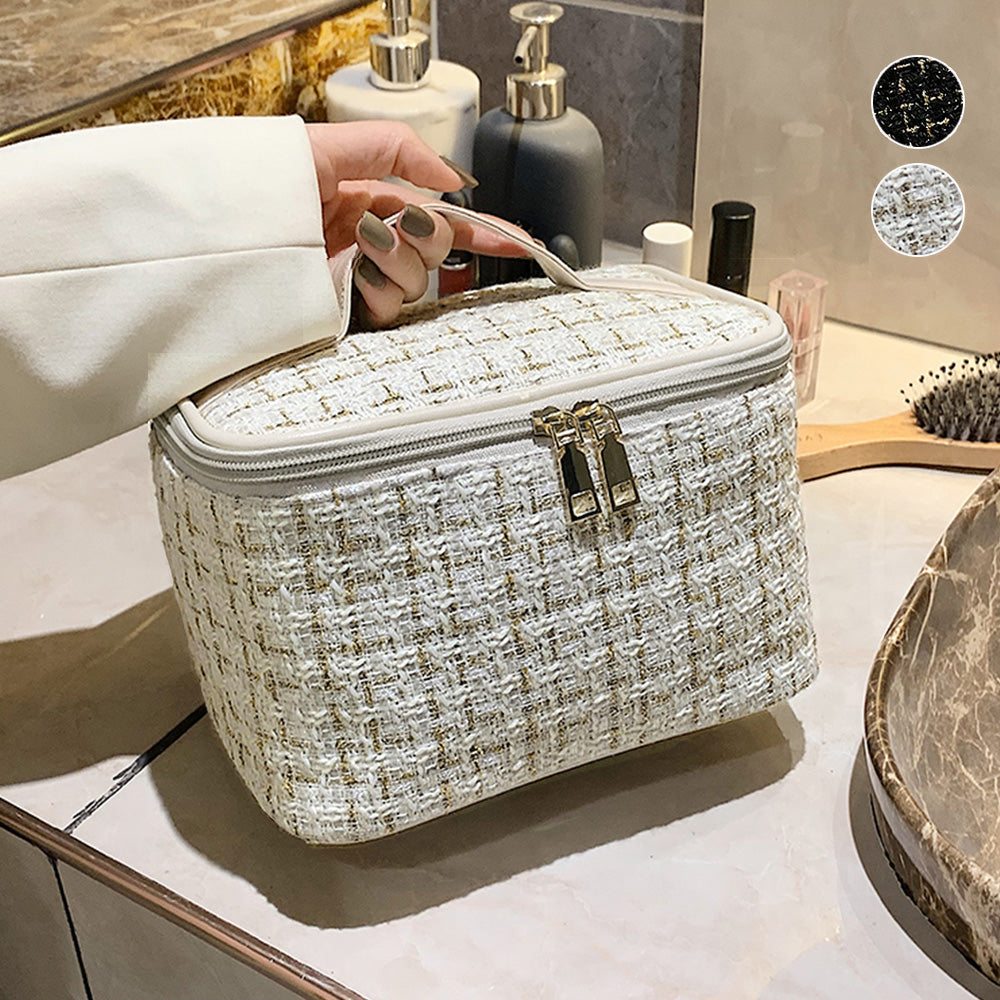 Tweed Travel Vanity Organizer