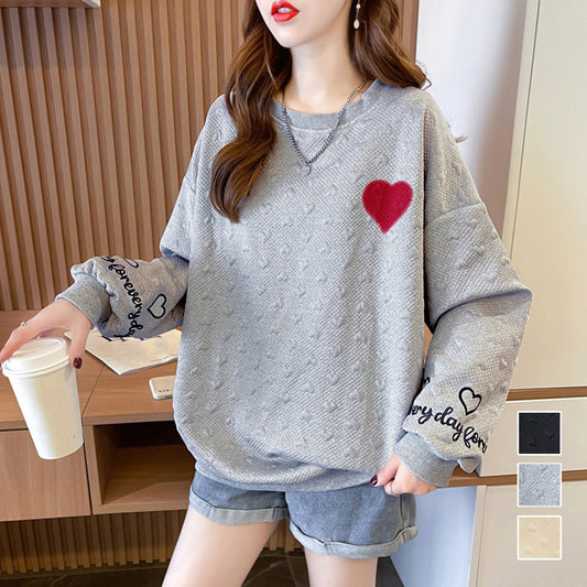 Jetsetter Oversized Love Pullover