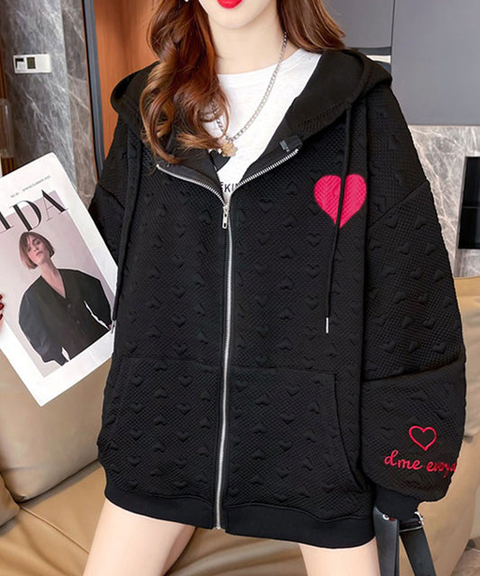 Jetsetter Oversized Love Hoodie