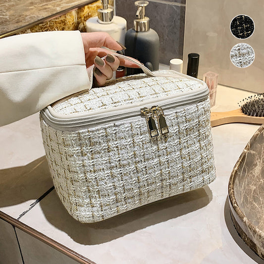 Tweed Travel Vanity Organizer